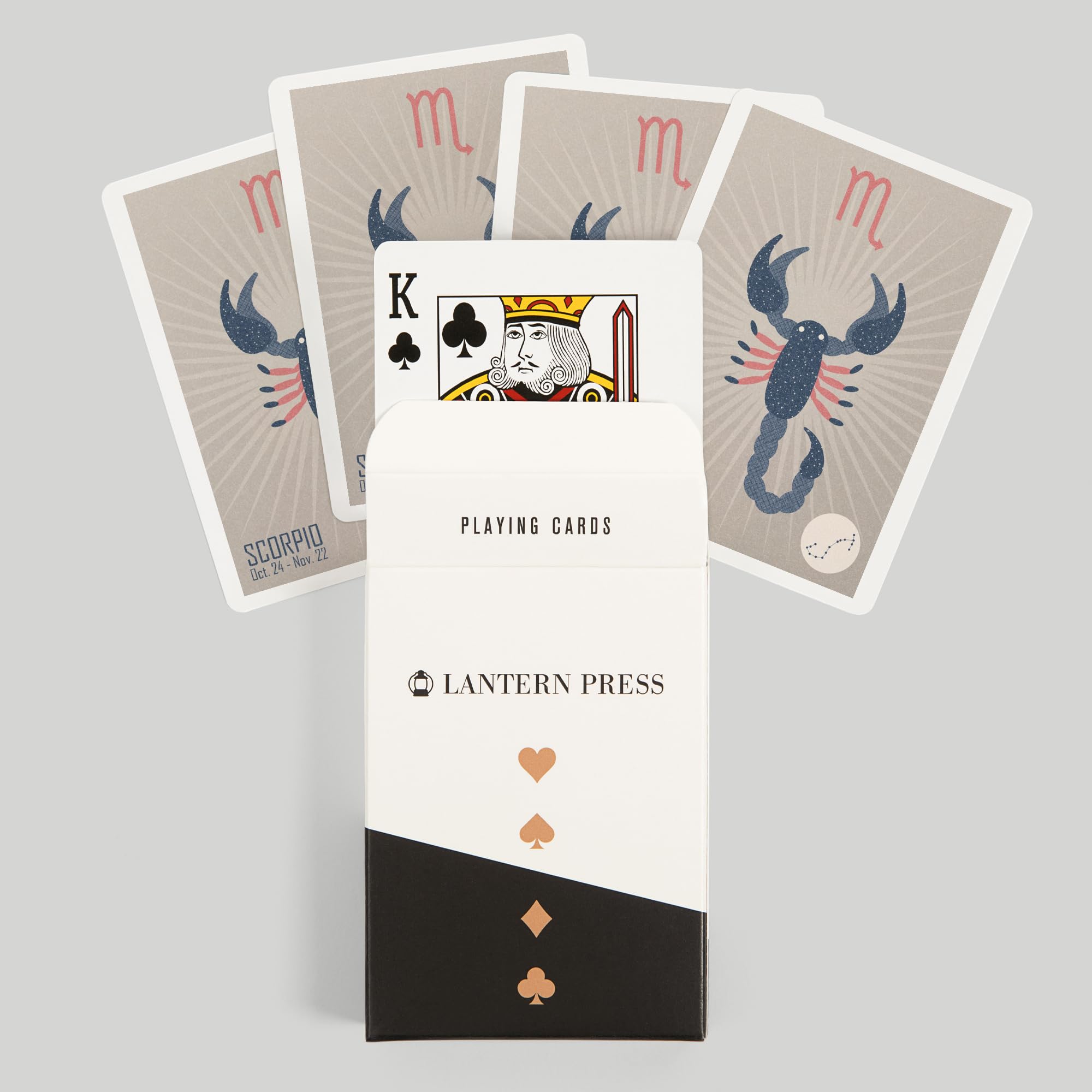 Amazon.com: Lantern Press Scorpio, Woven Zodiac, 52 Playing Cards